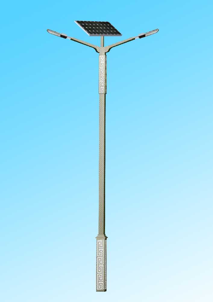 漳河新区市政道路太阳能路灯